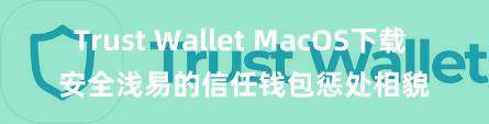 Trust Wallet MacOS下载 安全浅易的信任钱包惩处相貌